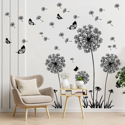 Minimalist Dandelion Wall Decoration