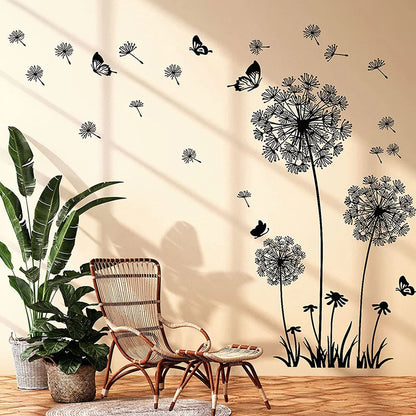 Minimalist Dandelion Wall Decoration